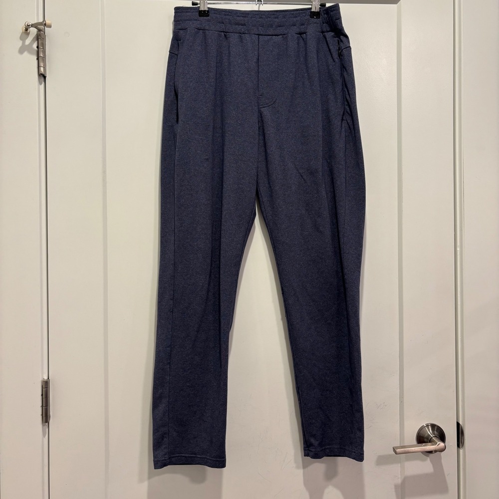Public Rec All Day Every Day Pants Mens 32x30 Heather Navy Blue Joggers
